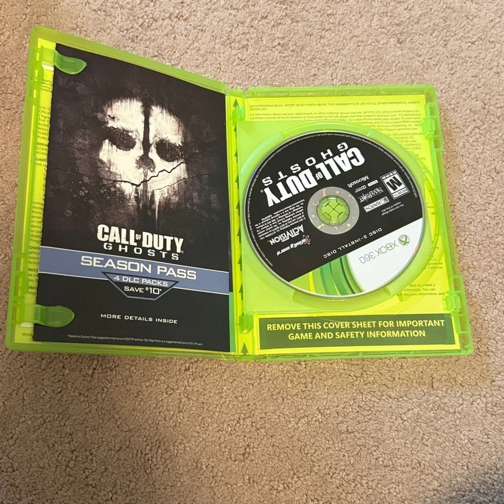 Call of Duty: Ghosts | XBOX 360 | INSTALL DISC ONLY
